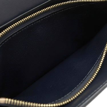 エルメス HERMES コンスタンス トゥーゴー ブルーマリン アリゲーターマット 長財布 ゴールド金具 紺 クロコ ショルダー