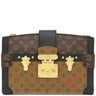 ルイヴィトン LOUIS VUITTON トランク クラッチ M43596 モノグラム×モノグラムリバース モノグラムキャンバス モノグラムリバースキャンバス 2WAYバッグ ゴールド金具 斜め掛け ショルダー 茶