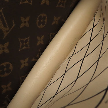 ルイヴィトン LOUIS VUITTON トランク クラッチ M43596 モノグラム×モノグラムリバース モノグラムキャンバス モノグラムリバースキャンバス 2WAYバッグ ゴールド金具 斜め掛け ショルダー 茶