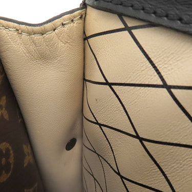 ルイヴィトン LOUIS VUITTON トランク クラッチ M43596 モノグラム×モノグラムリバース モノグラムキャンバス モノグラムリバースキャンバス 2WAYバッグ ゴールド金具 斜め掛け ショルダー 茶