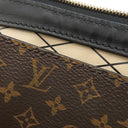 ルイヴィトン LOUIS VUITTON トランク クラッチ M43596 モノグラム×モノグラムリバース モノグラムキャンバス モノグラムリバースキャンバス 2WAYバッグ ゴールド金具 斜め掛け ショルダー 茶