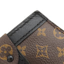 ルイヴィトン LOUIS VUITTON トランク クラッチ M43596 モノグラム×モノグラムリバース モノグラムキャンバス モノグラムリバースキャンバス 2WAYバッグ ゴールド金具 斜め掛け ショルダー 茶