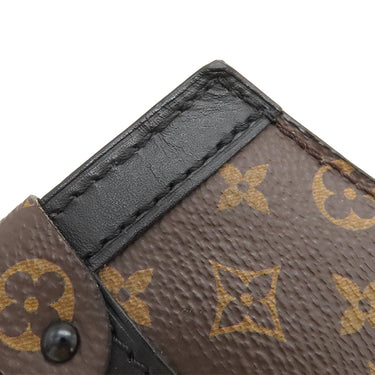ルイヴィトン LOUIS VUITTON トランク クラッチ M43596 モノグラム×モノグラムリバース モノグラムキャンバス モノグラムリバースキャンバス 2WAYバッグ ゴールド金具 斜め掛け ショルダー 茶