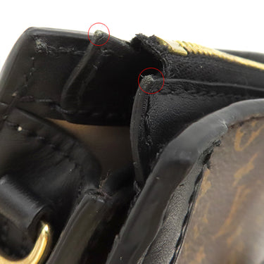 ルイヴィトン LOUIS VUITTON トランク クラッチ M43596 モノグラム×モノグラムリバース モノグラムキャンバス モノグラムリバースキャンバス 2WAYバッグ ゴールド金具 斜め掛け ショルダー 茶