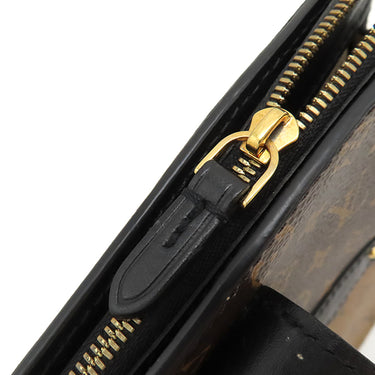 ルイヴィトン LOUIS VUITTON トランク クラッチ M43596 モノグラム×モノグラムリバース モノグラムキャンバス モノグラムリバースキャンバス 2WAYバッグ ゴールド金具 斜め掛け ショルダー 茶