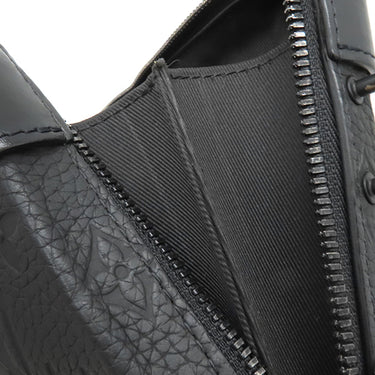 ルイヴィトン LOUIS VUITTON ソフトトランク ウォレット M80224 ブラック トリヨンレザー ショルダーバッグ ブラック金具 黒 ラウンドファスナー