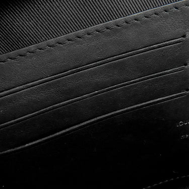 ルイヴィトン LOUIS VUITTON ソフトトランク ウォレット M80224 ブラック トリヨンレザー ショルダーバッグ ブラック金具 黒 ラウンドファスナー