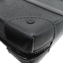 ルイヴィトン LOUIS VUITTON ソフトトランク ウォレット M80224 ブラック トリヨンレザー ショルダーバッグ ブラック金具 黒 ラウンドファスナー