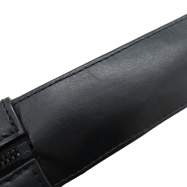 ルイヴィトン LOUIS VUITTON ソフトトランク ウォレット M80224 ブラック トリヨンレザー ショルダーバッグ ブラック金具 黒 ラウンドファスナー