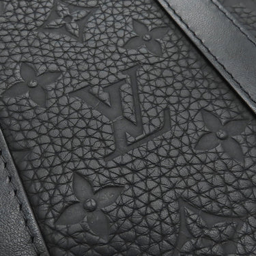 ルイヴィトン LOUIS VUITTON ソフトトランク ウォレット M80224 ブラック トリヨンレザー ショルダーバッグ ブラック金具 黒 ラウンドファスナー