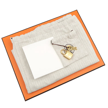 エルメス HERMES ピコタンロックPM ビスキュイ トリヨンクレマンス ハンドバッグ ゴールド金具 新品 未使用 茶