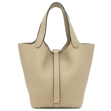 エルメス HERMES ピコタンロックPM トレンチ トリヨンクレマンス ハンドバッグ ゴールド金具 新品 未使用