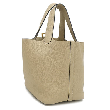 エルメス HERMES ピコタンロックPM トレンチ トリヨンクレマンス ハンドバッグ ゴールド金具 新品 未使用