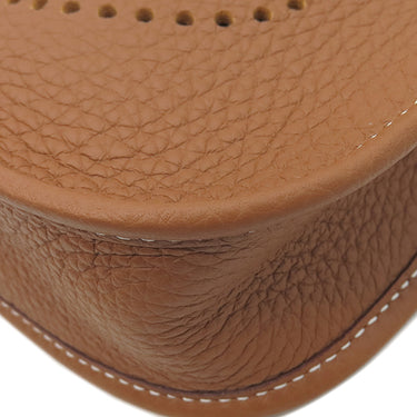 エルメス HERMES エヴリンTPM ゴールド トリヨンクレマンス ショルダーバッグ ゴールド金具 茶
