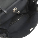 エルメス HERMES エールバッグ アドPM ブラック トワルオフィシエ ヴァッシュハンター 2WAYバッグ マットシルバー金具 黒 リュック バックパック ストッパー欠品