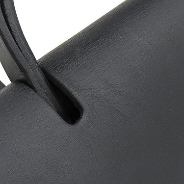 エルメス HERMES エールバッグ アドPM ブラック トワルオフィシエ ヴァッシュハンター 2WAYバッグ マットシルバー金具 黒 リュック バックパック ストッパー欠品