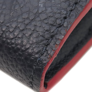 ルイヴィトン LOUIS VUITTON ポルトフォイユ サラ M62125 マリーヌルージュ モノグラムアンプラント 長財布 ゴールド金具 紺 イニシャル刻印あり