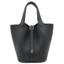 エルメス HERMES ピコタンロックPM ブラック トリヨンクレマンス ハンドバッグ シルバー金具 新品 未使用 黒