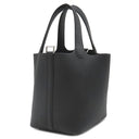 エルメス HERMES ピコタンロックPM ブラック トリヨンクレマンス ハンドバッグ シルバー金具 新品 未使用 黒