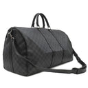 ルイヴィトン LOUIS VUITTON キーポル バンドリエール 55 N41413 ダミエグラフィット ダミエグラフィットキャンバス ボストンバッグ シルバー金具 黒 鍵・パドロック欠品