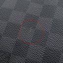 ルイヴィトン LOUIS VUITTON キーポル バンドリエール 55 N41413 ダミエグラフィット ダミエグラフィットキャンバス ボストンバッグ シルバー金具 黒 鍵・パドロック欠品