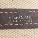 エルメス HERMES ガーデンパーティーTPM ナチュラル×マロン トワルアッシュ レザー 2WAYバッグ シルバー金具 茶 ショルダー 斜め掛け