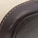 エルメス HERMES ガーデンパーティーTPM ナチュラル×マロン トワルアッシュ レザー 2WAYバッグ シルバー金具 茶 ショルダー 斜め掛け