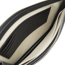 グッチ GUCCI タイガープリント 575136 ブラック GGスプリームキャンバス レザー クラッチバッグ ガンメタル金具 黒 セカンドバッグ