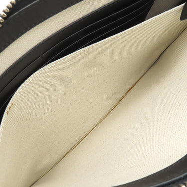 グッチ GUCCI タイガープリント 575136 ブラック GGスプリームキャンバス レザー クラッチバッグ ガンメタル金具 黒 セカンドバッグ