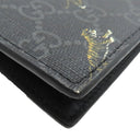 グッチ GUCCI タイガープリント 575136 ブラック GGスプリームキャンバス レザー クラッチバッグ ガンメタル金具 黒 セカンドバッグ