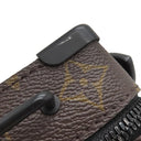 ルイヴィトン LOUIS VUITTON ハンドル ソフトトランク M45935 モノグラムマカサー モノグラムマカサー ショルダーバッグ マットブラック金具 茶 黒