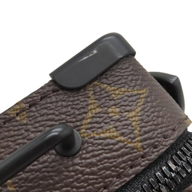 ルイヴィトン LOUIS VUITTON ハンドル ソフトトランク M45935 モノグラムマカサー モノグラムマカサー ショルダーバッグ マットブラック金具 茶 黒