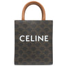 セリーヌ CELINE ミニ バーティカル カバ 194372BZK タン トリオンフキャンバス 2WAYバッグ ゴールド金具 茶 ショルダー