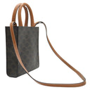 セリーヌ CELINE ミニ バーティカル カバ 194372BZK タン トリオンフキャンバス 2WAYバッグ ゴールド金具 茶 ショルダー