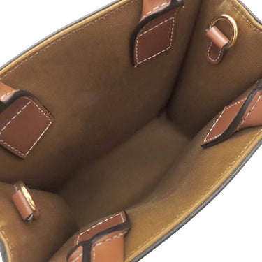 セリーヌ CELINE ミニ バーティカル カバ 194372BZK タン トリオンフキャンバス 2WAYバッグ ゴールド金具 茶 ショルダー