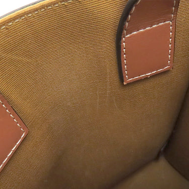 セリーヌ CELINE ミニ バーティカル カバ 194372BZK タン トリオンフキャンバス 2WAYバッグ ゴールド金具 茶 ショルダー