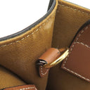 セリーヌ CELINE ミニ バーティカル カバ 194372BZK タン トリオンフキャンバス 2WAYバッグ ゴールド金具 茶 ショルダー