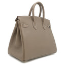 エルメス HERMES バーキン25 エトゥープ トゴ ハンドバッグ ゴールド金具 新品 未使用 グレージュ