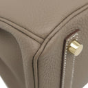 エルメス HERMES バーキン25 エトゥープ トゴ ハンドバッグ ゴールド金具 新品 未使用 グレージュ