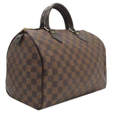 ルイヴィトン LOUIS VUITTON スピーディ30 N41531 ダミエエベヌ ダミエキャンバス ハンドバッグ ゴールド金具 茶 ボストン
