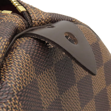 ルイヴィトン LOUIS VUITTON スピーディ30 N41531 ダミエエベヌ ダミエキャンバス ハンドバッグ ゴールド金具 茶 ボストン