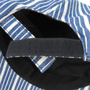 ミュウミュウ MIU MIU ストライプ 5HC179 ブルー コットン 14038 キャップ 帽子