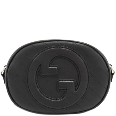 グッチ GUCCI ブロンディ 760175 ブラック レザー ショルダーバッグ 