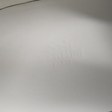 エルメス HERMES ゲット ホワイト レザー #41 スニーカー 白