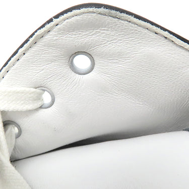 エルメス HERMES ゲット ホワイト レザー #41 スニーカー 白