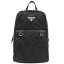 プラダ PRADA 三角ロゴ ミニリュック 1B017 NERO ナイロン リュック・デイパック シルバー金具 黒