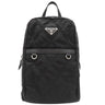 プラダ PRADA 三角ロゴ ミニリュック 1B017 NERO ナイロン リュック・デイパック シルバー金具 黒