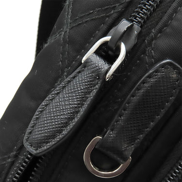 プラダ PRADA 三角ロゴ ミニリュック 1B017 NERO ナイロン リュック・デイパック シルバー金具 黒