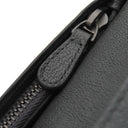 ボッテガヴェネタ BOTTEGA VENETA イントレチャート ブラック×ブラウン×カーキ レザー 長財布 黒 茶 緑 二つ折り 札入れ