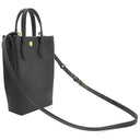 グッチ GUCCI GG スーパーミニバッグ 790133 ブラック レザー 2WAYバッグ ゴールド金具 黒 ハンドバッグ ショルダー